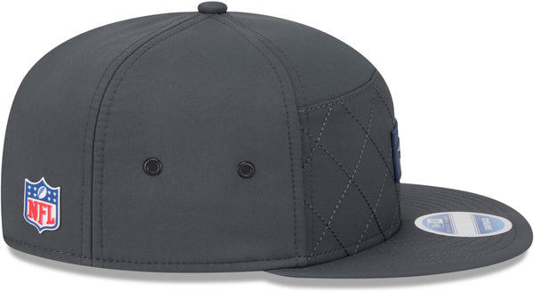 New England Patriots New Era 9Fifty SP NFL Sideline 2025 Cold Weather Snapback Cap