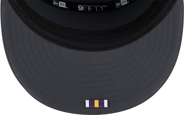 Gorra del equipo Baltimore Ravens NFL 2023 Sideline New Era 9Forty Stretch Snap gris