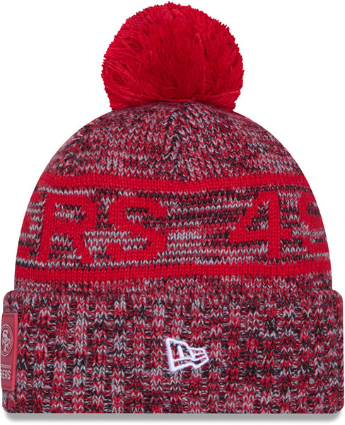 San Francisco 49Ers New Era NFL 2025 Sideline Cold Weather Sport Knit Bobble Hat