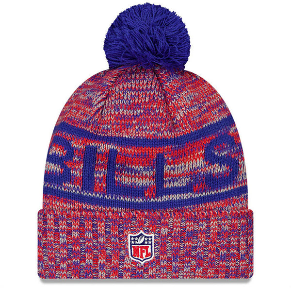 Buffalo Bills New Era NFL 2025 Sideline Cold Weather Sport Knit Bobble Hat