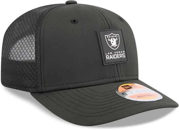 Las Vegas Raiders NFL Sideline 2025 New Era 9Seventy Stretch Snapback Cap