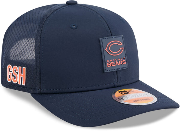 Chicago Bears NFL Sideline 2025 New Era 9Seventy Stretch Snapback Cap