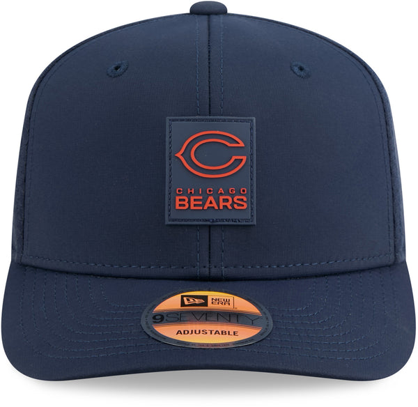 Chicago Bears NFL Sideline 2025 New Era 9Seventy Stretch Snapback Cap