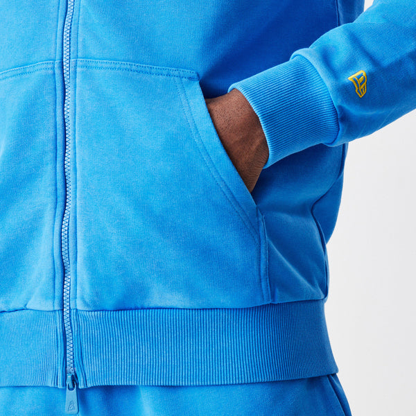 Red Bull Racing New Era Oversized Zip Thru Blue Hoody