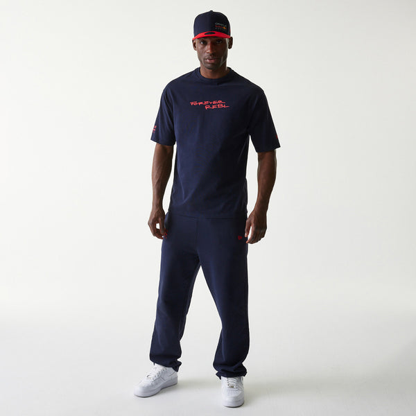 Red Bull Racing New Era Navy Oversized T-Shirt