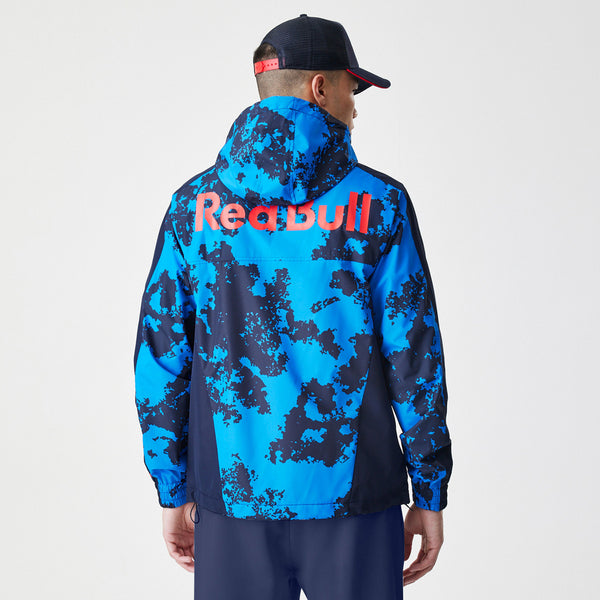 Red Bull Racing New Era Windrunner Hooded Blue Jacket