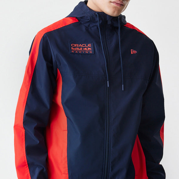 Red Bull Racing New Era Windrunner Hooded Navy Jacket