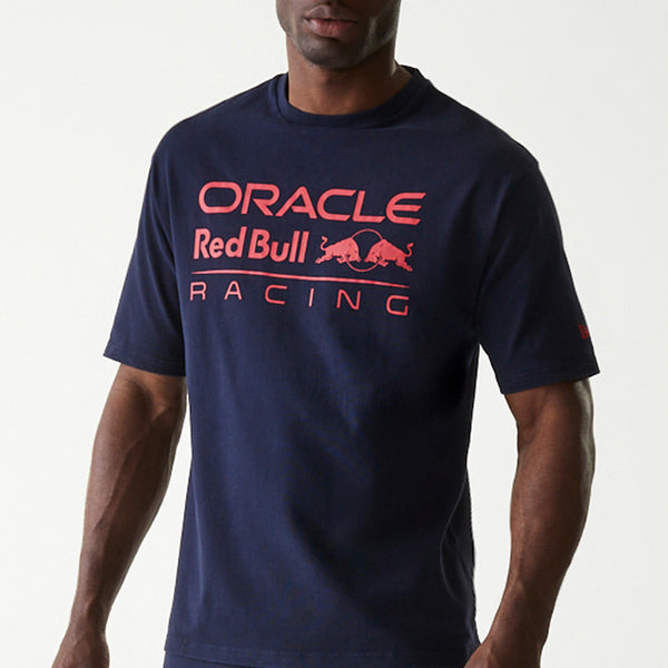 Red Bull Racing New Era Navy Oversized T-Shirt