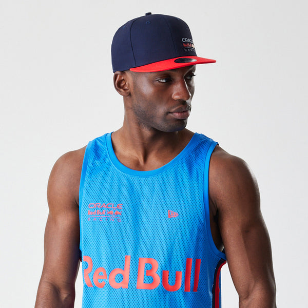 Red Bull Racing New Era Basketball Mesh Blue Tank Top