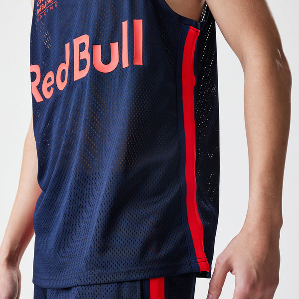 Red Bull Racing New Era Basketball Mesh Navy Tank Top