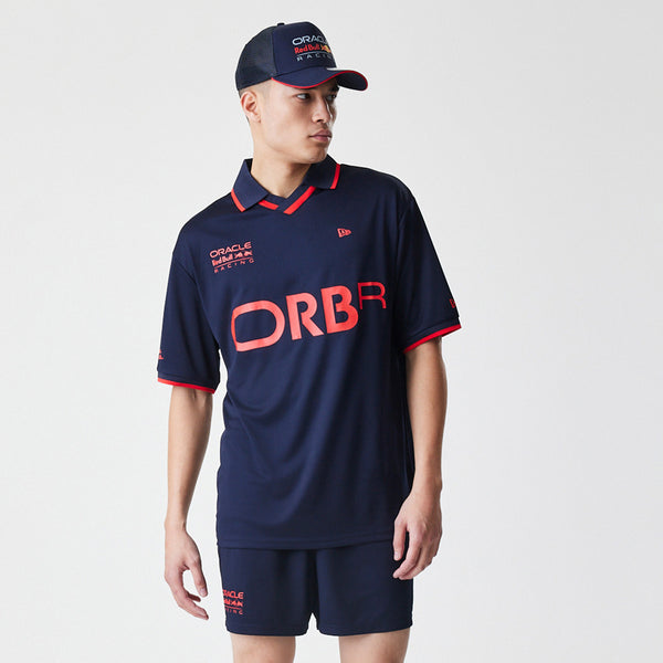 Red Bull Racing New Era Graphic Navy Football T-Shirt