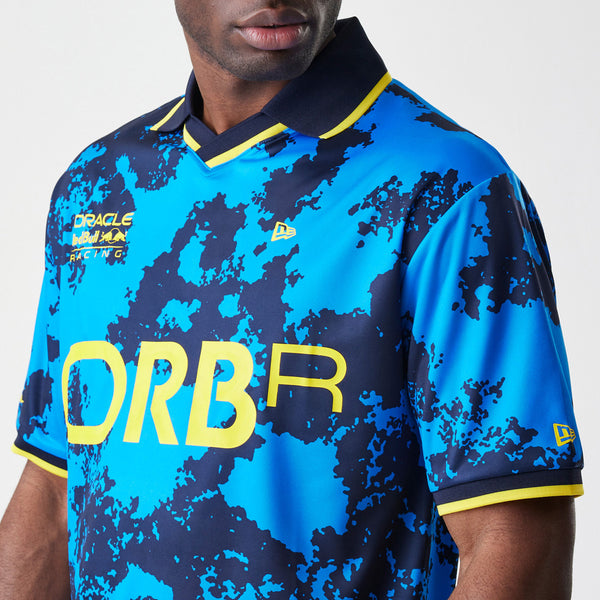 Red Bull Racing New Era Graphic Blue Football T-Shirt