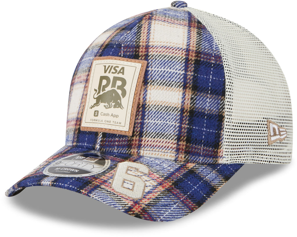 Visa Cash App Racing Bulls F1 New Era 9Forty Austin GP Isaac Hadjar Driver Cap