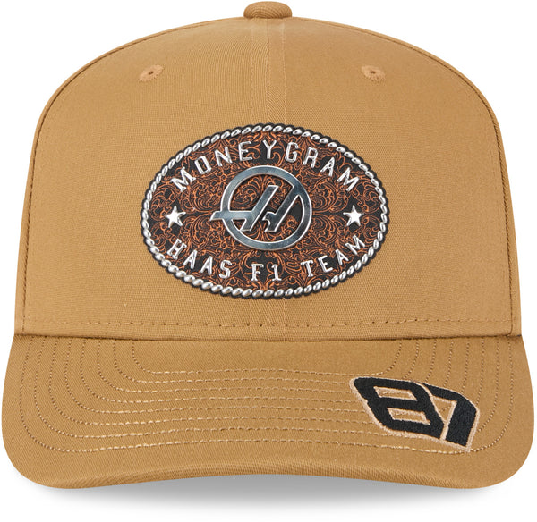 Moneygram Haas F1 New Era 9Seventy Austin GP Oliver Bearman Stretch Snap Cap