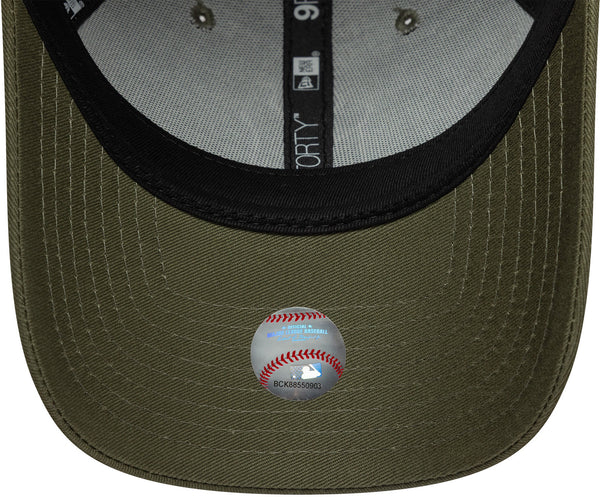 New York Yankees New Era Baseball Cap 9Forty League Essential Olive Cap - pumpheadgear, baseball caps