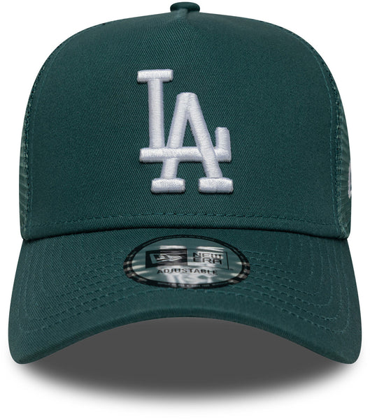 Los Angeles Dodgers New Era Trucker Cap League Essential Green Cap