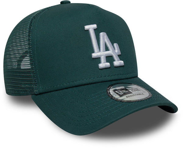 Los Angeles Dodgers New Era Trucker Cap League Essential Green Cap