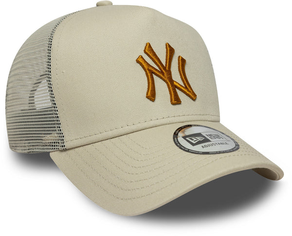 New York Yankees New Era Trucker Cap League Essential Stone Cap
