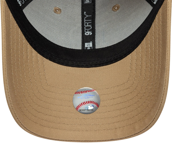 Los Angeles Dodgers New Era Baseball Cap 9Forty Team Outline Camel Cap