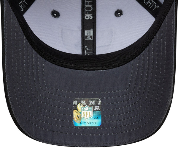 Las Vegas Raiders New Era NFL Cap 9Forty Microfibre Charcoal NFL Team Cap