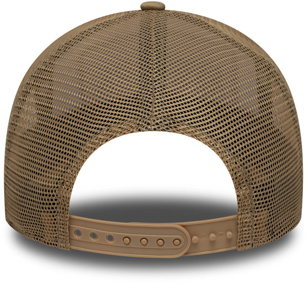 New York City New Era Location Patch Camel Trucker Cap