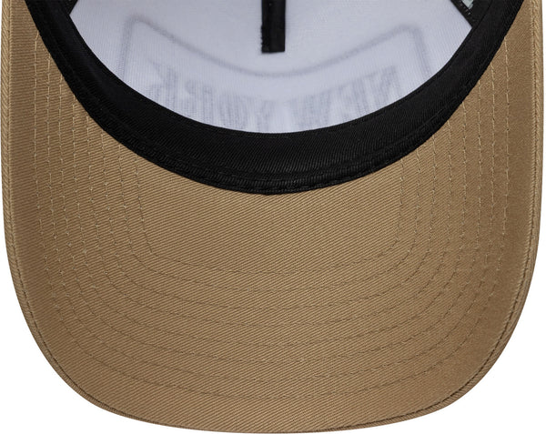 New York City New Era Location Patch Camel Trucker Cap
