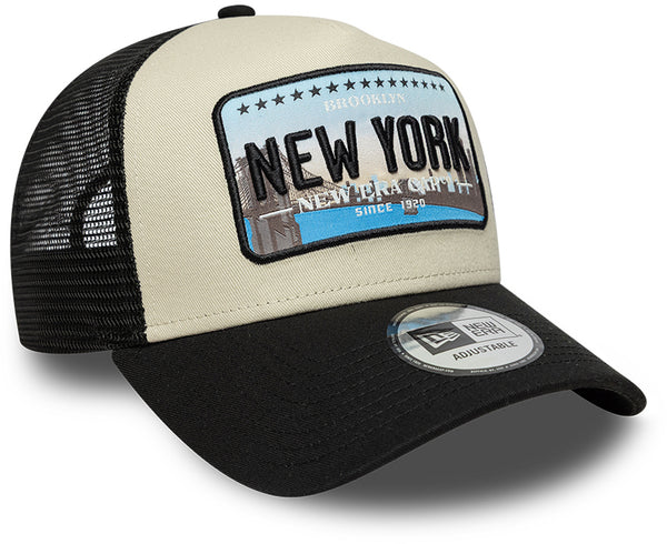 Gorra trucker con placa de matrícula Miami de New Era