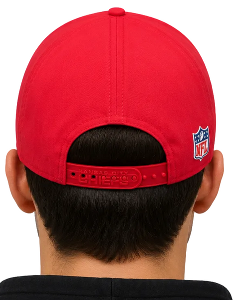 Kansas City Chiefs Red Snapback Cap New Era NFL Sideline 2025 9Forty M-Crown Cap