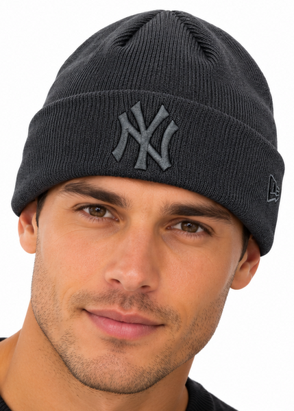Gorro con pompón Jake Cuff de Las Vegas Raiders del equipo NFL de New Era