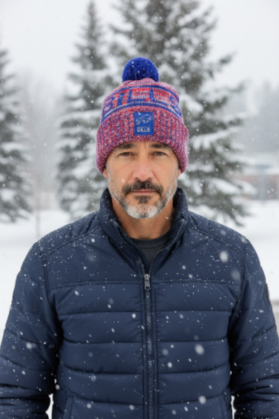 バッファロー・ビルズ ニューエラ NFL 2023 サイドライン スポーツ ニット ボブル ハット