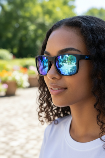 PH Eyewear Ranger Polarised Black/Blue Sunglasses