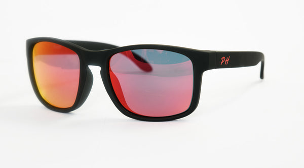 PH Eyewear Ranger Polarised Black/Red Sunglasses