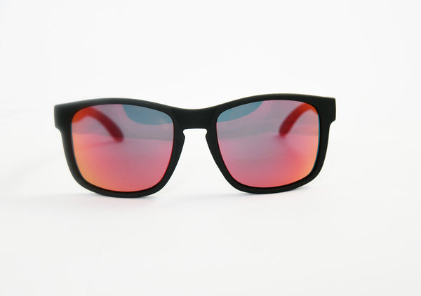 PH Eyewear Ranger Polarised Black/Red Sunglasses