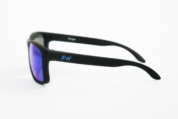 PH Eyewear Ranger Polarised Black/Blue Sunglasses