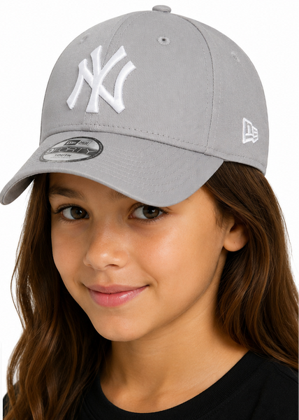 New York Yankees New Era 9Forty Kids Grey Baseball Cap