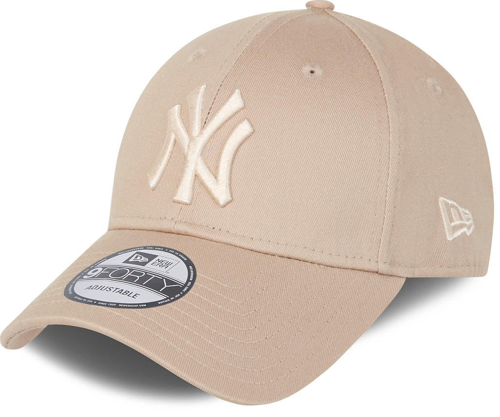 New York Yankees New Era 9Forty League Essential Camel Baseball Cap