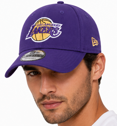 Los Angeles Lakers NBA Cap New Era 9Forty The League Basketball Team Cap
