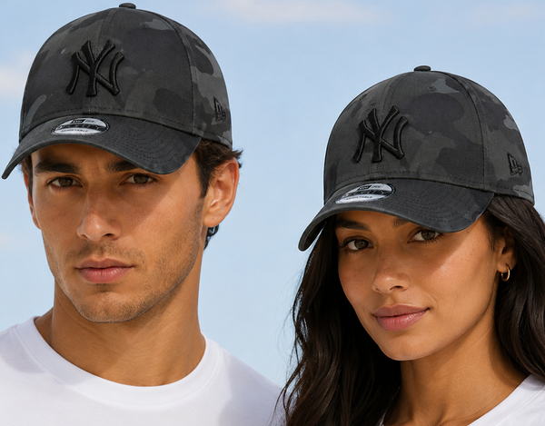 Gorra de béisbol con camuflaje de medianoche NY Yankees 940 League Essential de New Era