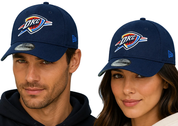 Oklahoma City Thunder Navy NBA Cap New Era 9Forty The League Team Cap
