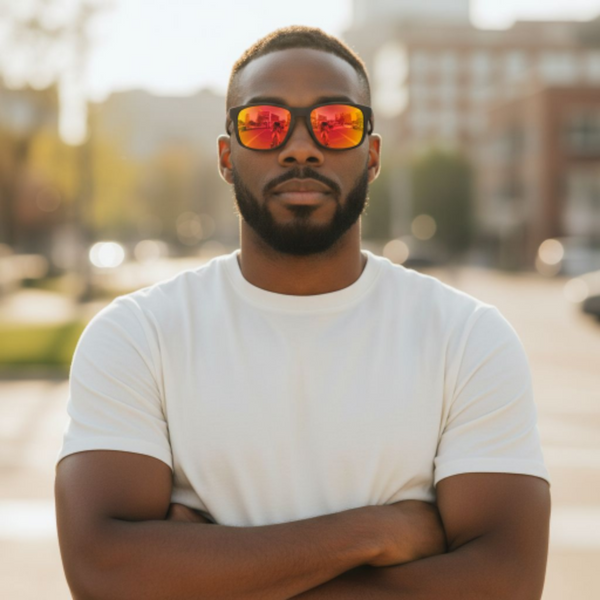 PH Eyewear Ranger Polarised Black/Red Sunglasses
