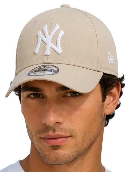 New York Yankees New Era 9Forty League Essential Stone Baseball Cap