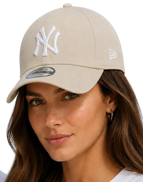 New York Yankees New Era 9Forty League Essential Stone Baseball Cap