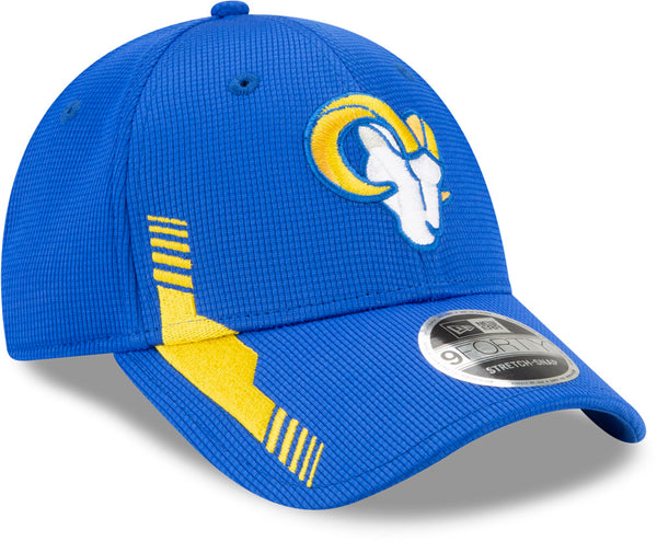 Los Angeles Rams New Era 940 NFL 21 Sideline On Field Stretch Snap Cap - lovemycap