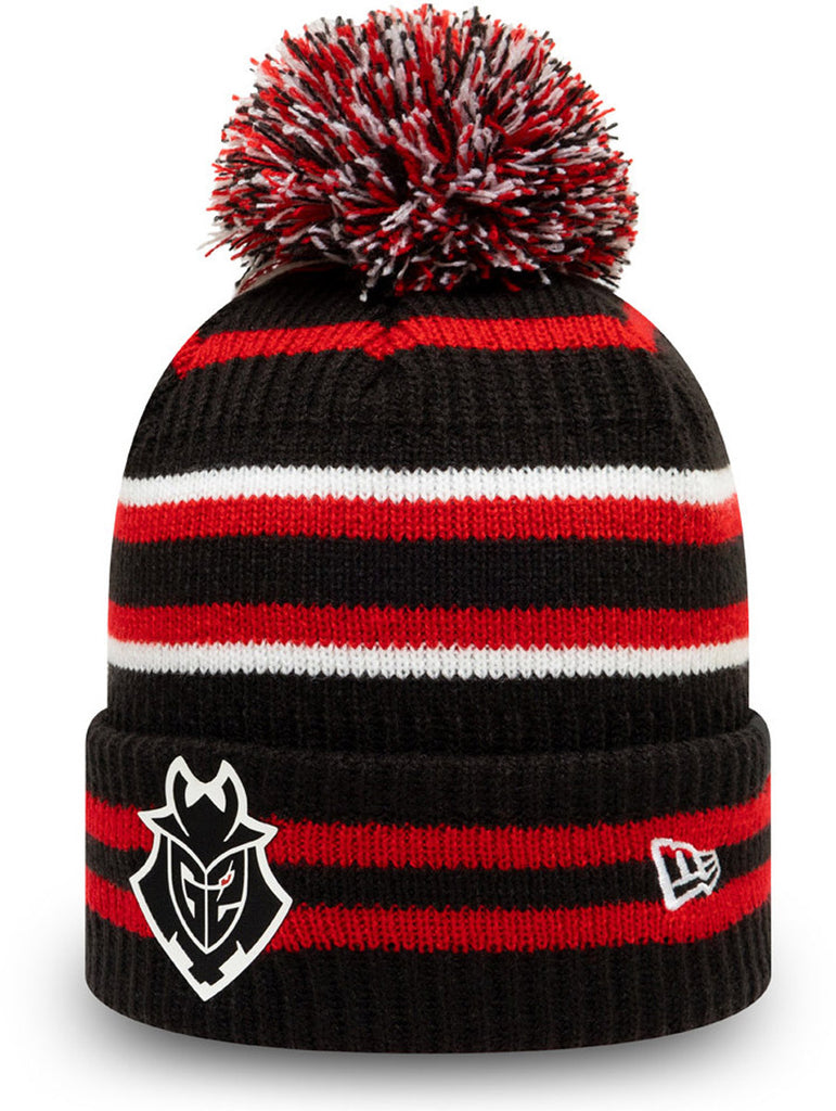 G2 ESports New Era Striped Bobble Hat - lovemycap