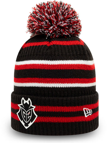 G2 ESports New Era Striped Bobble Hat - lovemycap