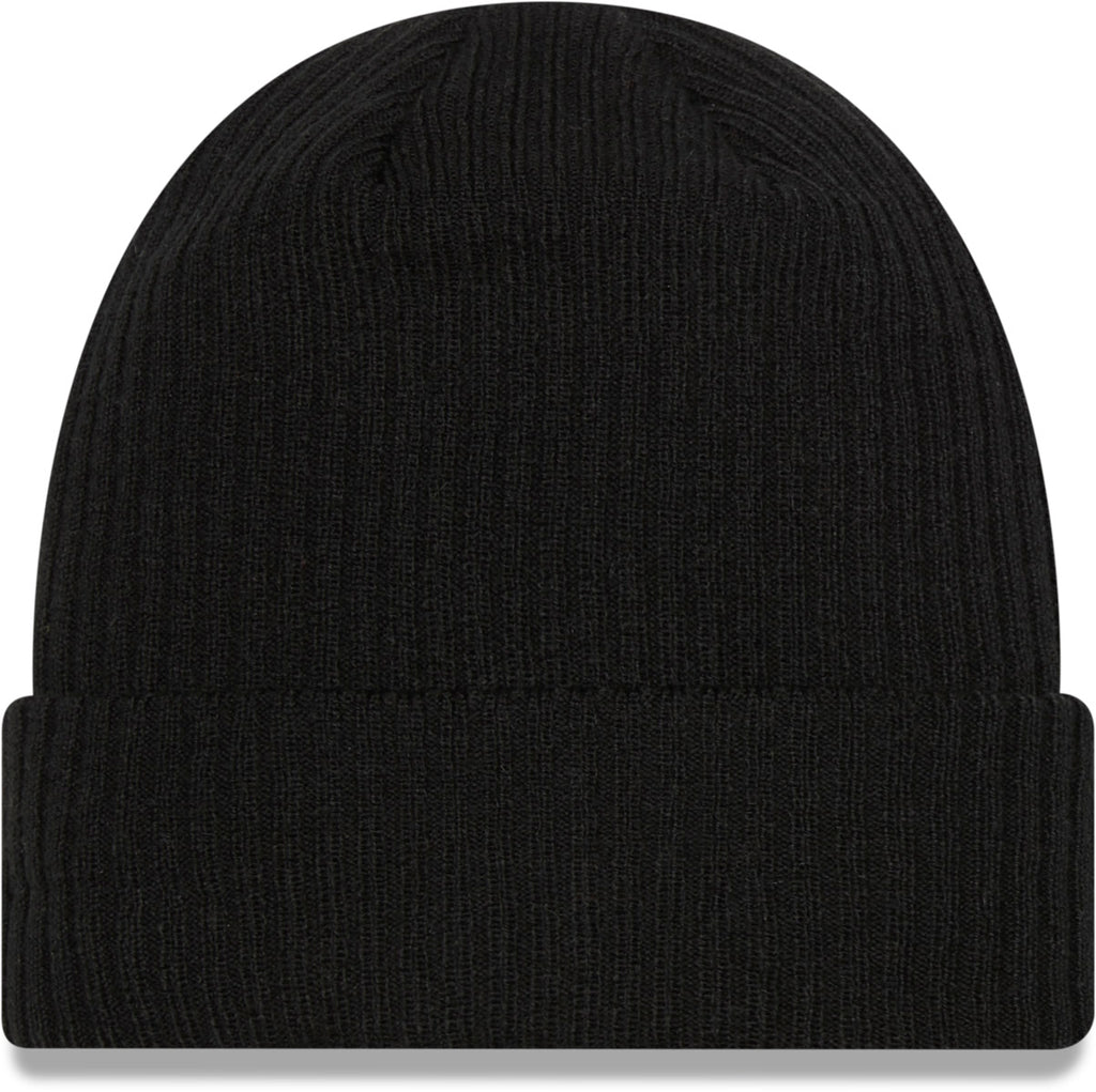 New Era Colour Cuff Black Beanie - lovemycap