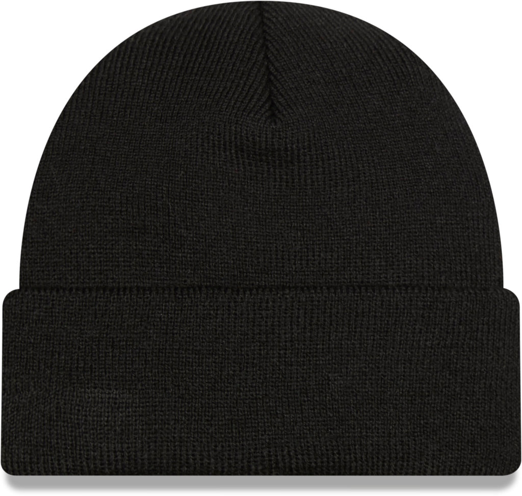 New Era Black Short Cuff Knit Beanie - lovemycap