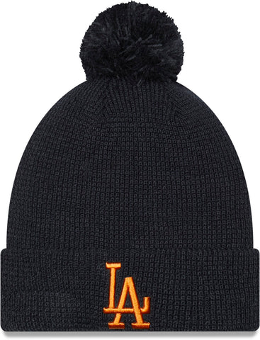 Los Angeles Dodgers New Era Team Navy Bobble Hat - lovemycap