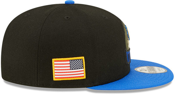 Los Angeles Rams New Era 9Fifty NFL 2022 Salute To Service Snapback Cap - lovemycap