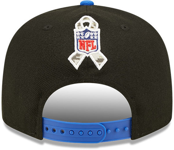 Los Angeles Rams New Era 9Fifty NFL 2022 Salute To Service Snapback Cap - lovemycap